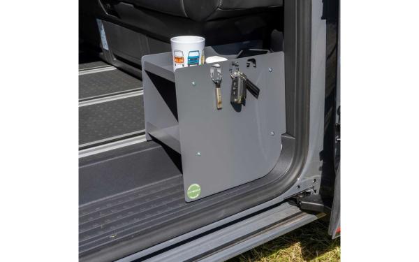 shoeBOXX VW T5/T6/T6.1 Schuhregal für Fahrerseite Schiebetür